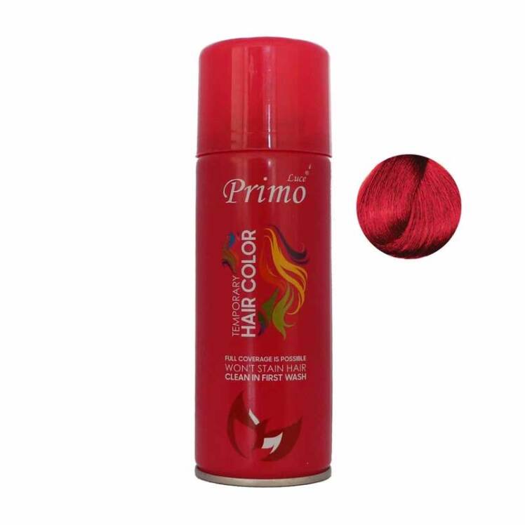 اسپری رنگ موی موقت قرمز پیریمو لوسی