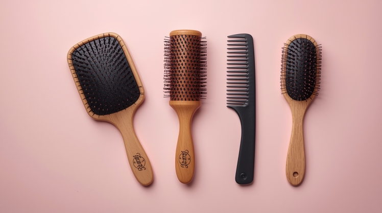 انواع شانه و برس مو | راهنمای کامل انتخاب بهترین برس